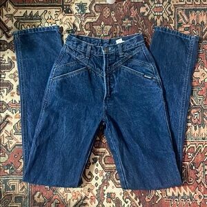 Rockies jeans dark wash vintage straight leg